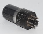 6SN7GT / VT-231 Ken-Rad USA Black Glass thumbnail 2