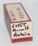 6V6GT Philips Miniwatt Australia Valve / Tube thumbnail 2