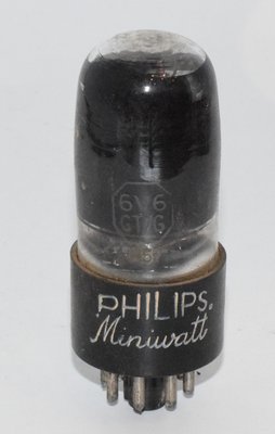 6V6GT Philips Miniwatt Australia Valve / Tube