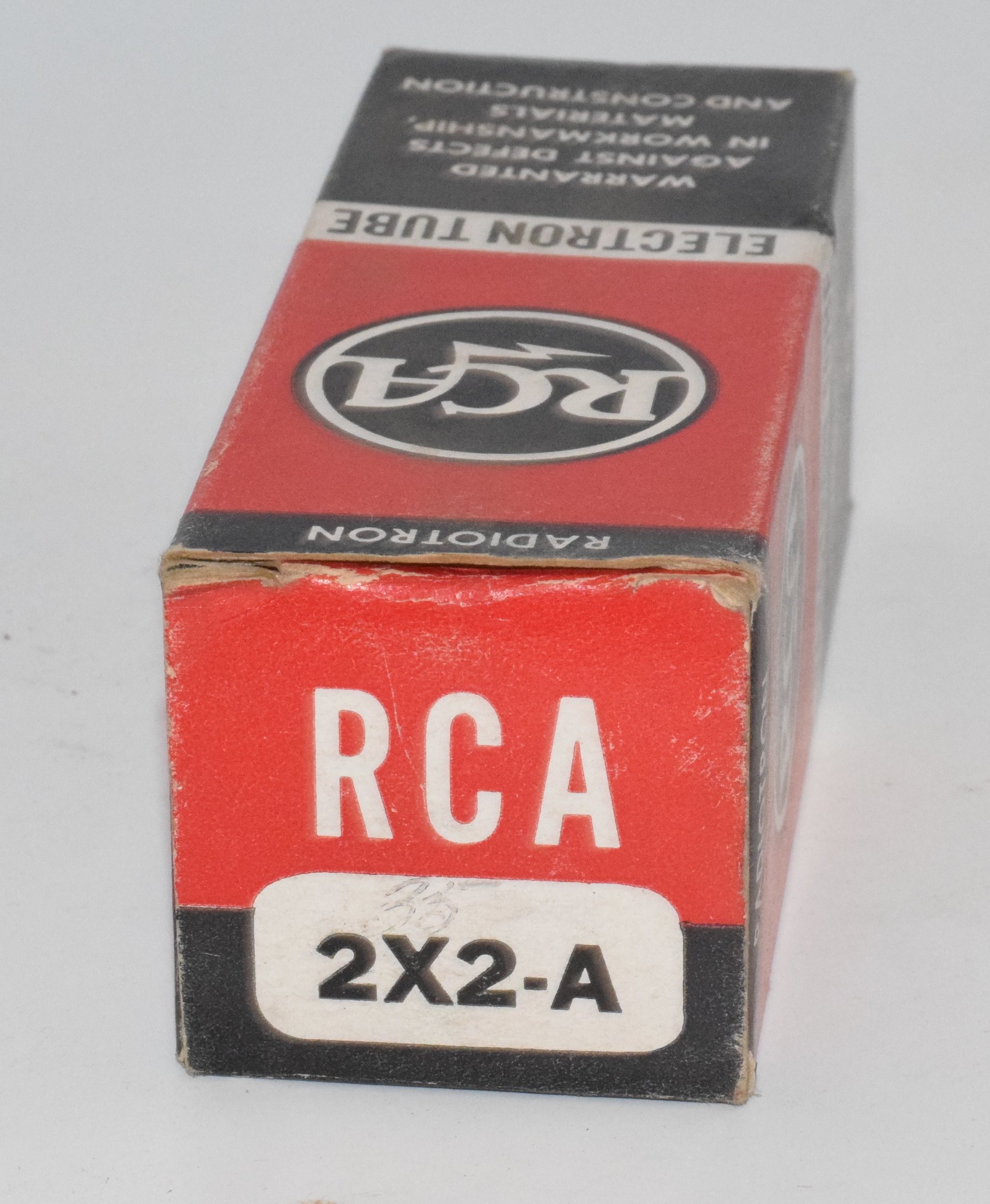 2X2A RCA USA NOS Valve / Tube
