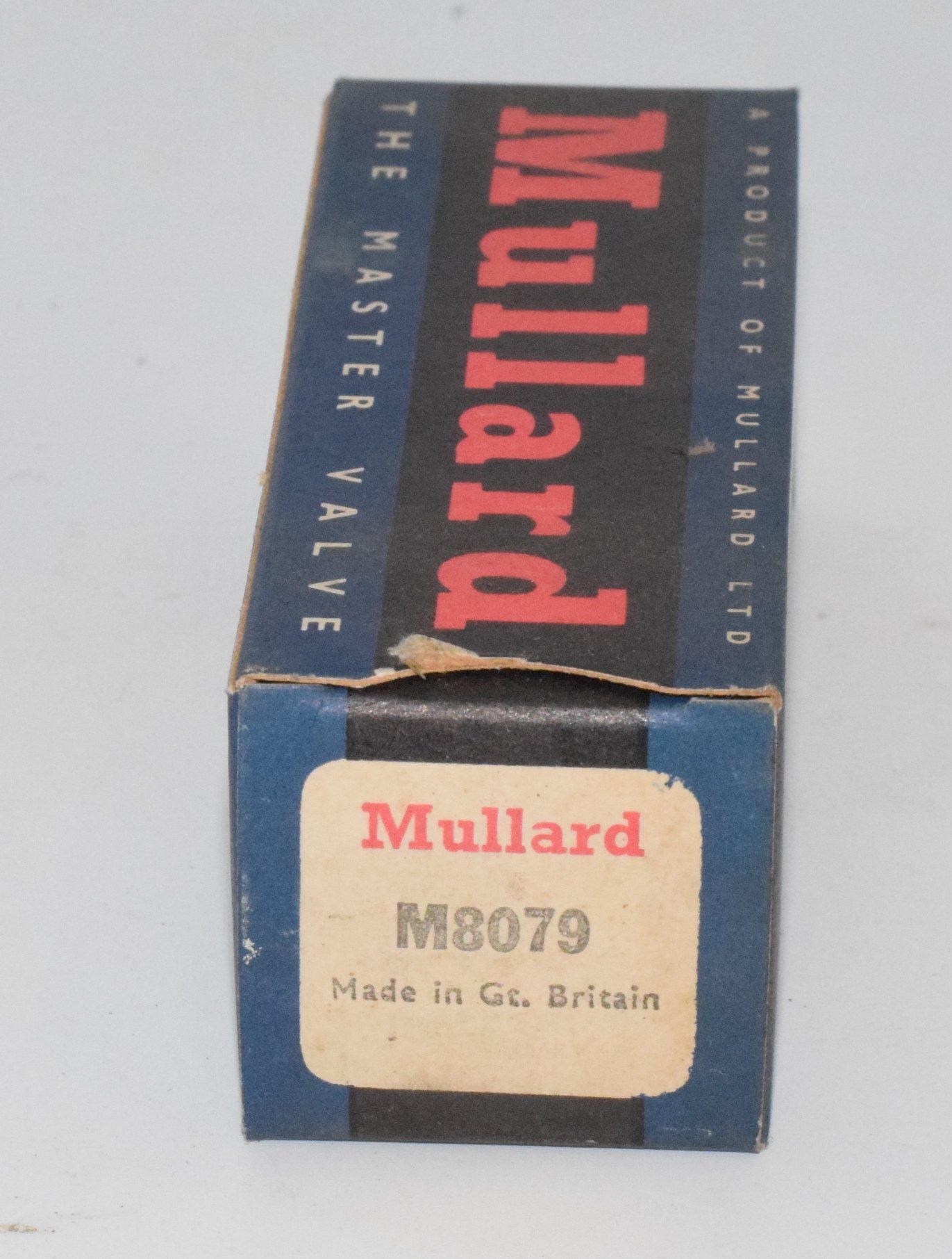 M8079 / 6AL5 Mullard UK NOS Valve / Tube