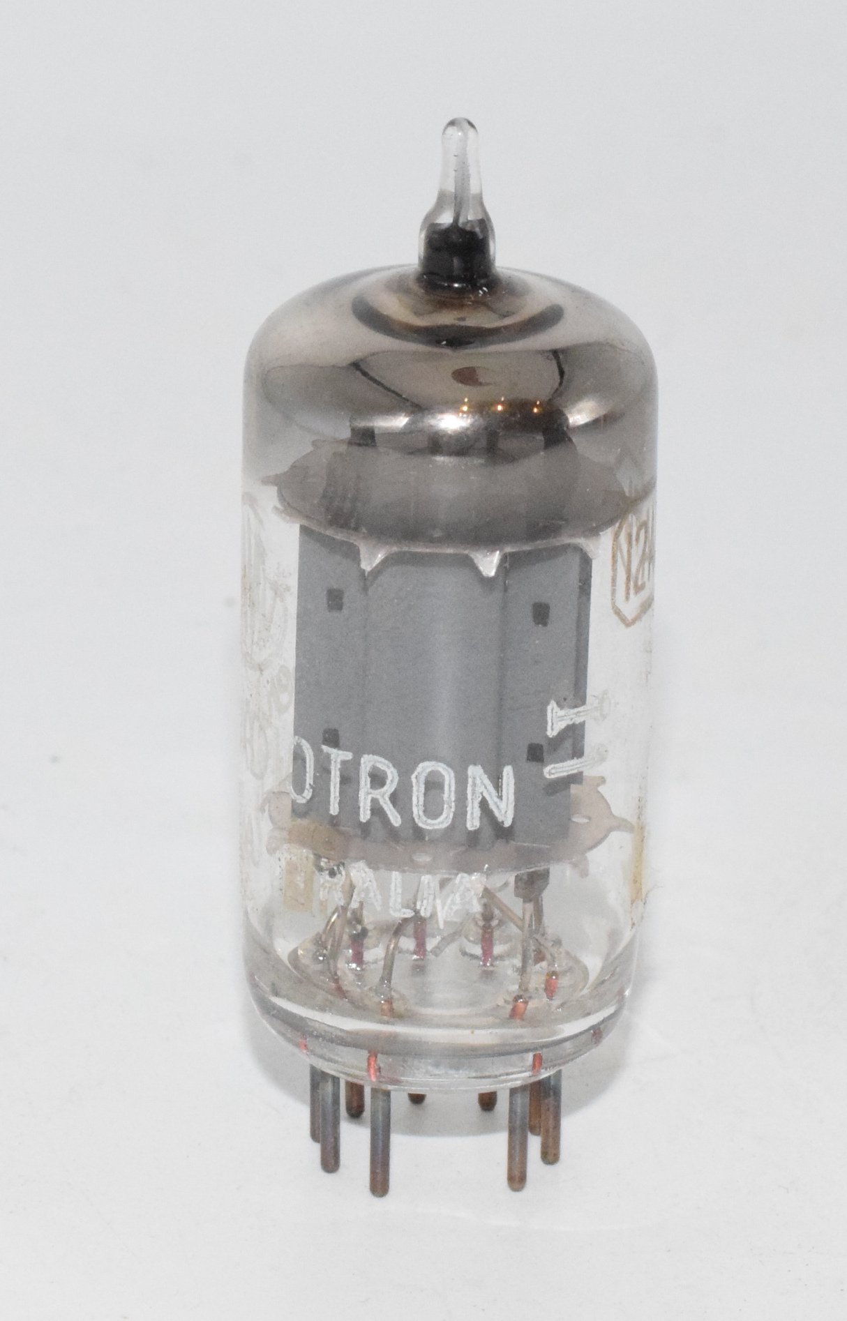 12AU7A Super Radiotron Rare Smooth Long Plates AWV Valve / Tube