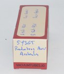 5Y3GT Super Radiotron AWV Valve / Tube thumbnail 2