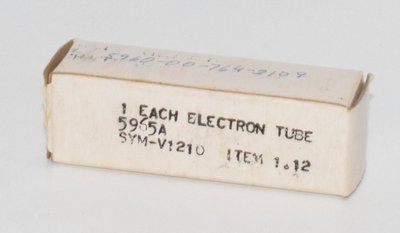 5965A JAN Sylvania USA NOS Valve / Tube