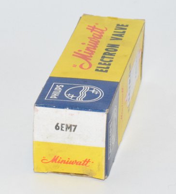 6EM7 / 6EA7 Philips Miniwatt USA NOS Valve / Tube