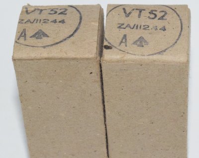 EL32 / VT52 / CV1052 Mullard Blackburn UK NOS 5% Matched Pair