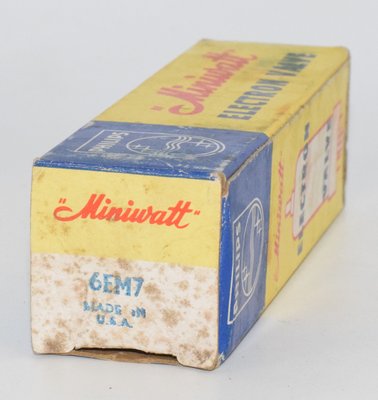 6EM7 / 6EA7 Philips Miniwatt USA NOS Valve / Tube