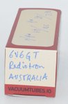 6V6GT Radiotron Australia Valve / Tube thumbnail 2