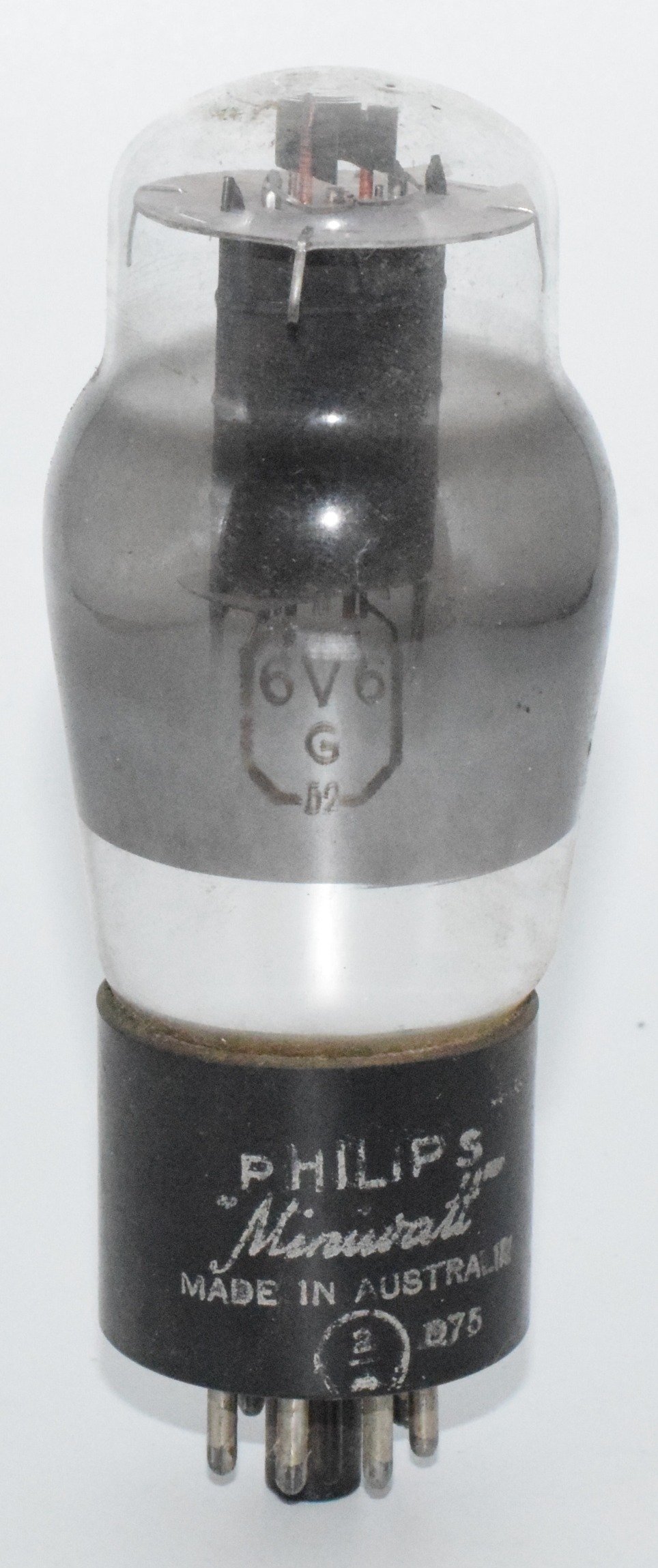 6V6G Philips Miniwatt Australia Valve / Tube
