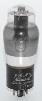 6V6G Philips Miniwatt Australia Valve / Tube