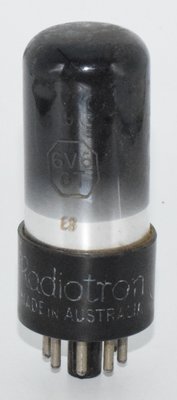 6V6GT Radiotron Australia Valve / Tube