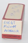 6V6GT Miniwatt Australia Valve / Tube thumbnail 2