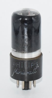 6V6GT Philips Miniwatt Australia Valve / Tube
