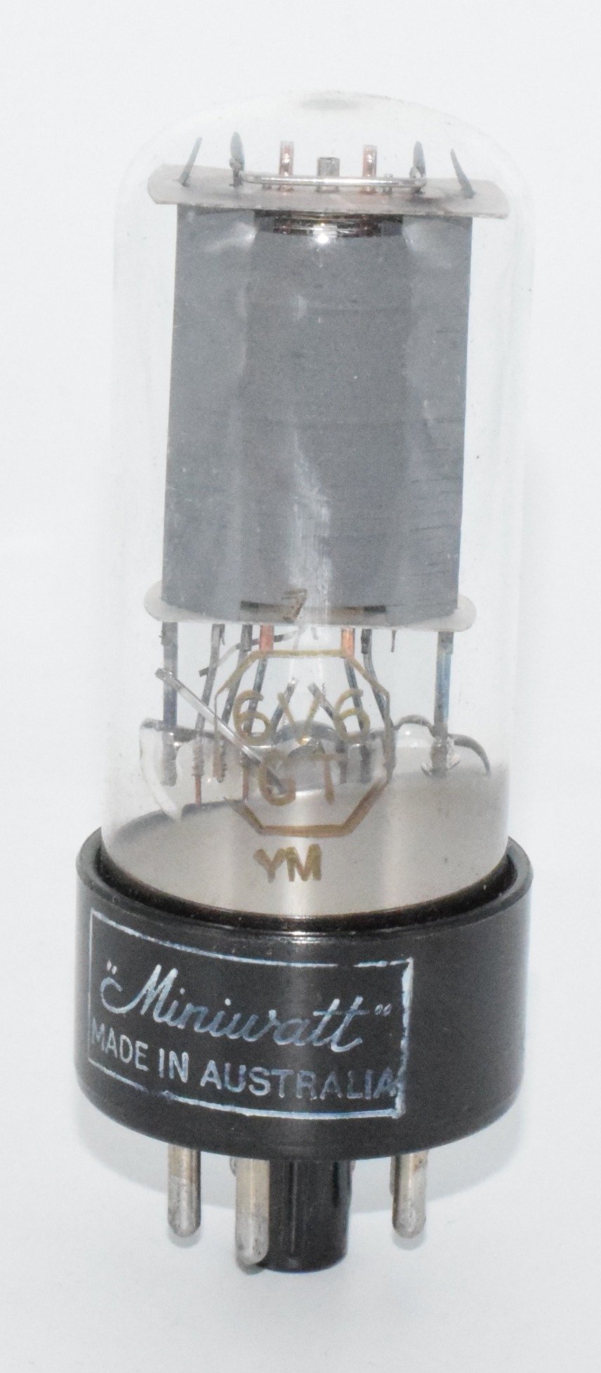 6V6GT Philips Miniwatt Australia Valve / Tube