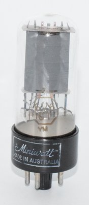 6V6GT Philips Miniwatt Australia Valve / Tube