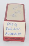 6V6G Radiotron Australia Valve / Tube thumbnail 2