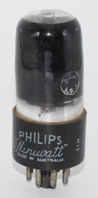 6V6GT Philips Miniwatt Australia Valve / Tube