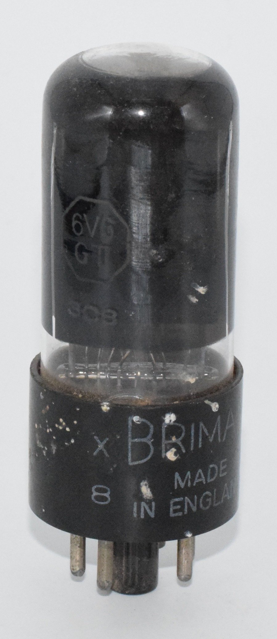 6V6GT Brimar England Valve / Tube