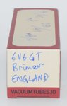6V6GT Brimar England Valve / Tube thumbnail 2