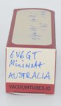 6V6GT Miniwatt Australia Valve / Tube thumbnail 2