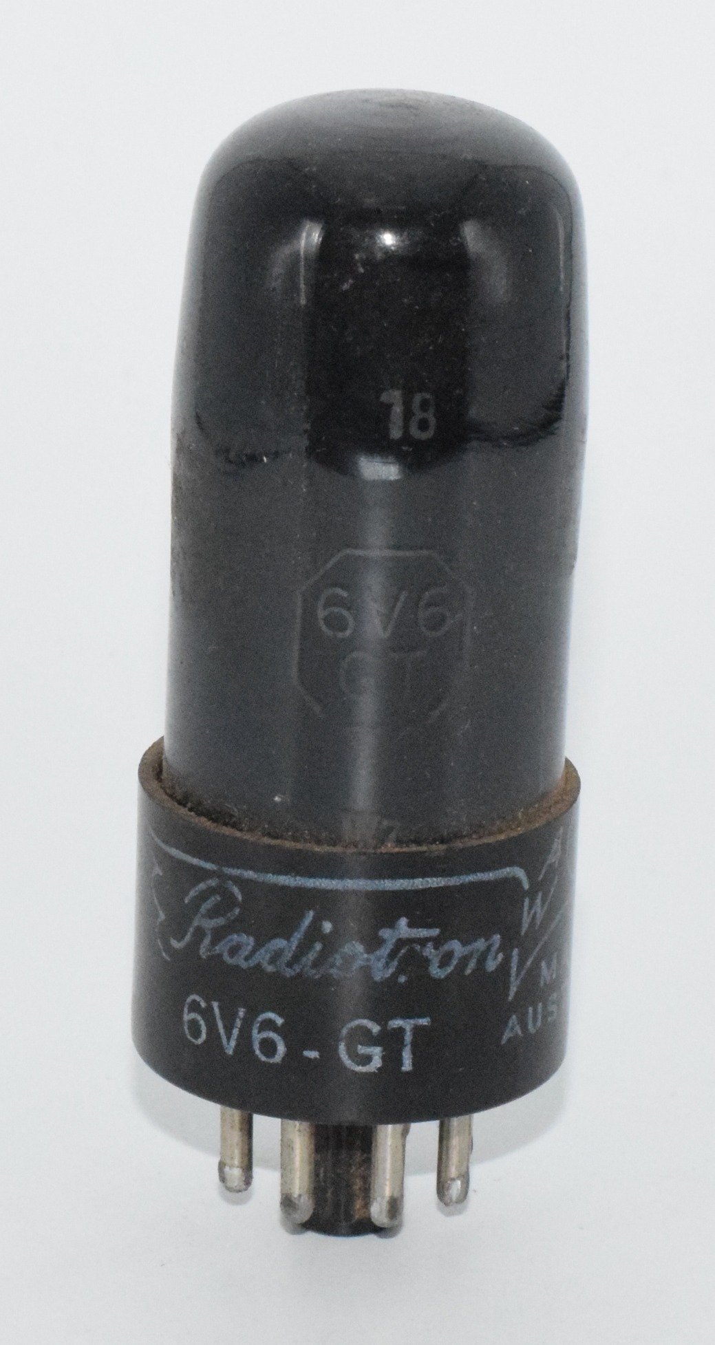 6V6GT Radiotron AWV Australia Valve / Tube