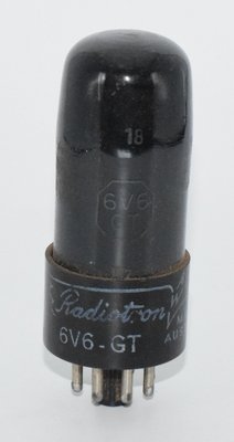 6V6GT Radiotron AWV Australia Valve / Tube