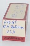 6V6GT RCA Radiotron USA Valve / Tube thumbnail 3