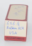6V6G Radiotron RCA USA Valve / Tube thumbnail 2