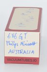6V6GT Philips Miniwatt Australia Valve / Tube thumbnail 2