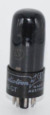 6V6GT Radiotron AWV Australia Valve / Tube