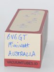 6V6GT Miniwatt Australia Valve / Tube thumbnail 2