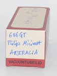 6V6GT Philips Miniwatt Australia Valve / Tube thumbnail 2