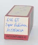 6V6GT Super Radiotron Australia Valve / Tube thumbnail 2