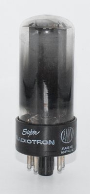 6V6GT Super Radiotron AWV Australia Valve / Tube
