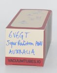 6V6GT Super Radiotron AWV Australia Valve / Tube thumbnail 3