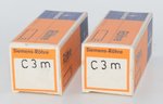 C3m Siemens Germany Platinum Matched Pairs NOS Valve / Tube thumbnail 1