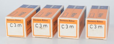 C3m Siemens Germany Matched Quads NOS Valve / Tube