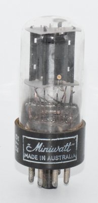 6SN7GTA Philips Miniwatt Australia Valve / Tube