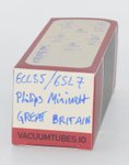 ECC35 (6SL7) Philips Miniwatt Great Britain Valve / Tube thumbnail 3