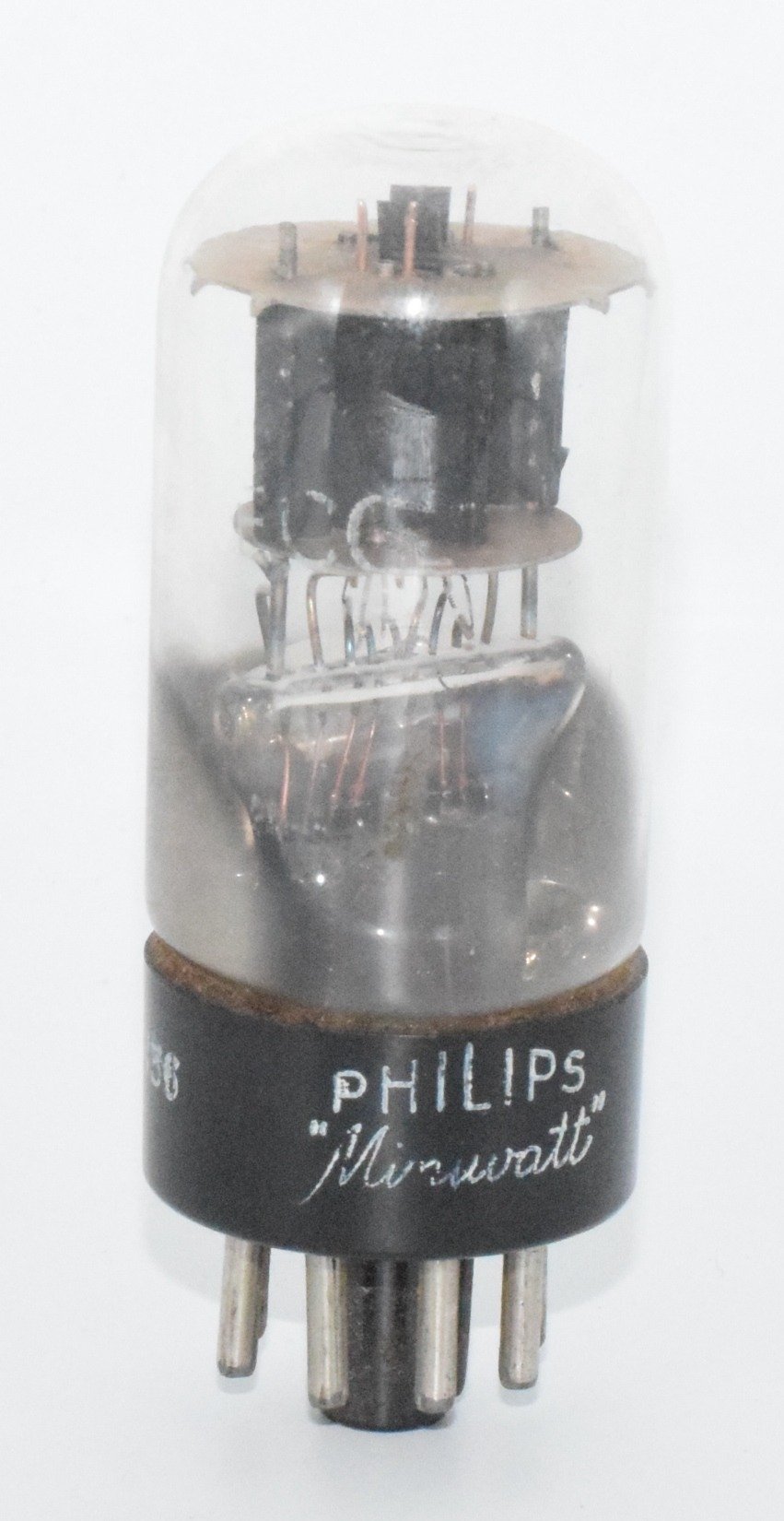 ECC35 (6SL7) Philips Miniwatt Great Britain Valve / Tube