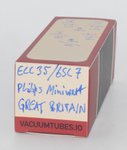ECC35 (6SL7) Philips Miniwatt Great Britain Valve / Tube thumbnail 2