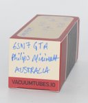 6SN7GTA Philips Miniwatt Australia Valve / Tube thumbnail 2
