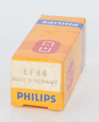 EF86 Philips Valvo Germany 1961 NOS Valve / Tube