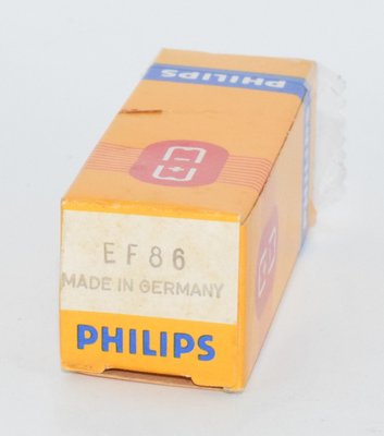 EF86 Philips Valvo Germany 1961 NOS Valve / Tube