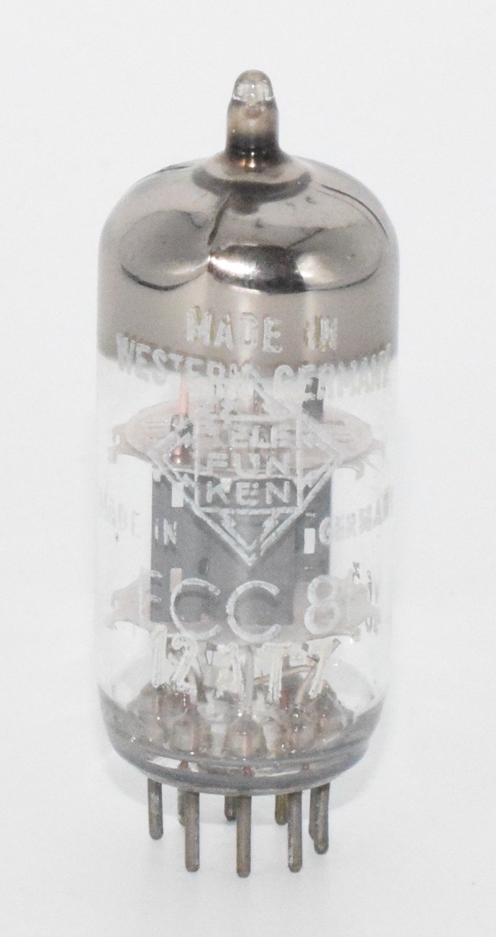 ECC81 / 12AT7 Telefunken West Germany Valve / Tube