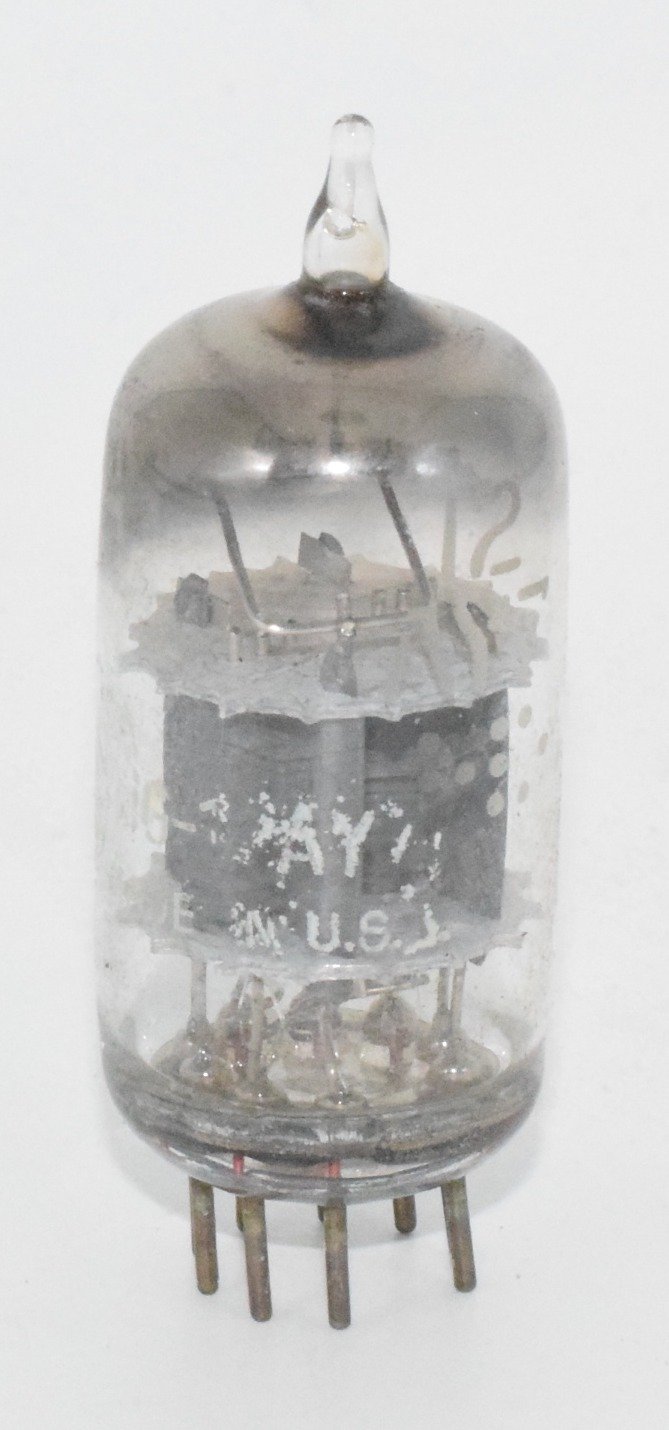 12AY7 General Electric USA Valve / Tube