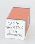 12AY7 General Electric USA Valve / Tube thumbnail 3