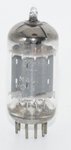 12AX7 Miniwatt Holland 1957 Long Plates D Getter Valve / Tube thumbnail 1
