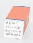 6BM8 Miniwatt 1959 Australia Valve / Tube thumbnail 3