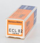 ECL82 / 6BM8 Siemens Telefunken NOS Valve / Tube thumbnail 1